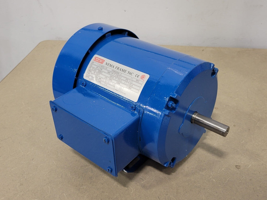 AMEG 1.5 hp, 575V, 3400 RPM, 56, Electric Motor YSN5632GMA