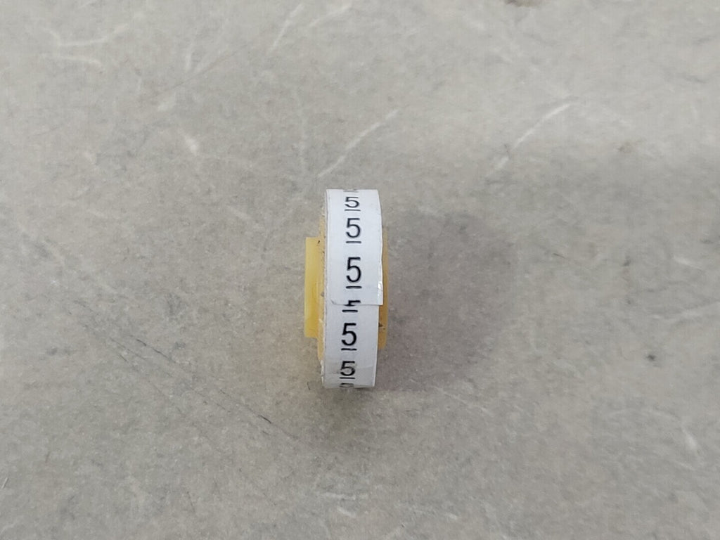 3M Number 5 Wire Marker Tape SDR 4528 (Lot of 15)