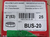 NESCO 2" Plastic Insulator Bushing BUS-20 (Box of 24)