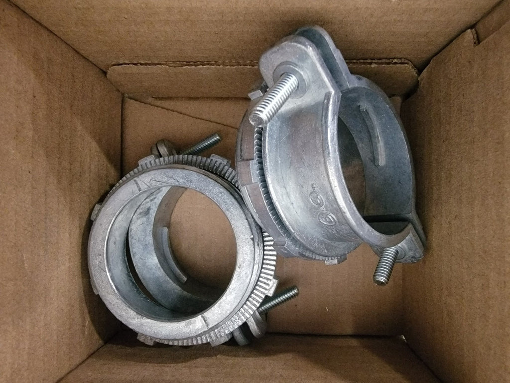 BRIDGEPORT 2" MC/AC Cable Connector 686-DC2 (Box of 2)