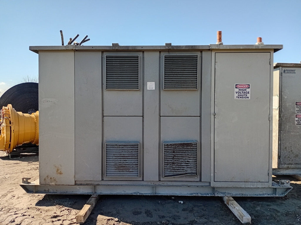 BOUNDARY ELECTRIC Outdoor Portable Substation w/ 1000 kVA Transformer, 4160V HV, 600Y/346V LV