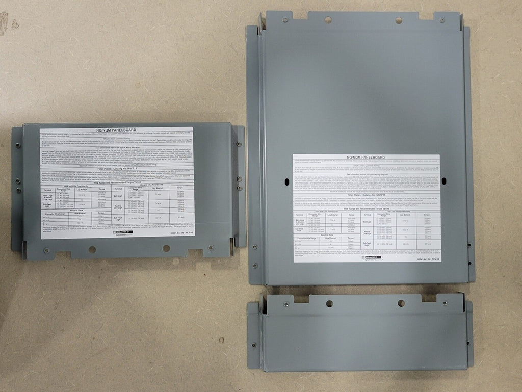 SQUARE D Panelboard NQ 6" Rail Extension Kit NQ6RDE