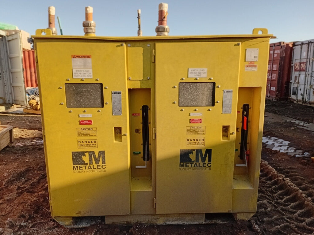 METALEC 4160 Volts 600 Amp High Voltage Switch 122-5-DDM1