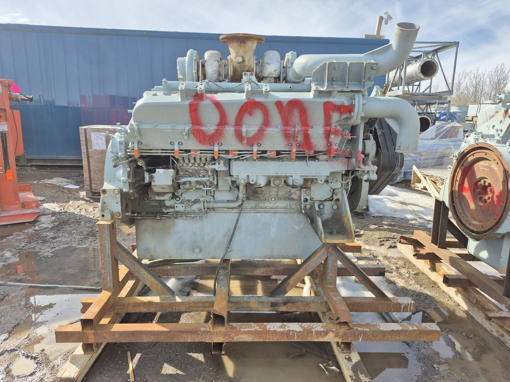 HITACHI MITSUBISHI S12A2-Y1TAA1 Diesel Engine for EX1900, 765kW, Turbocharged, Core
