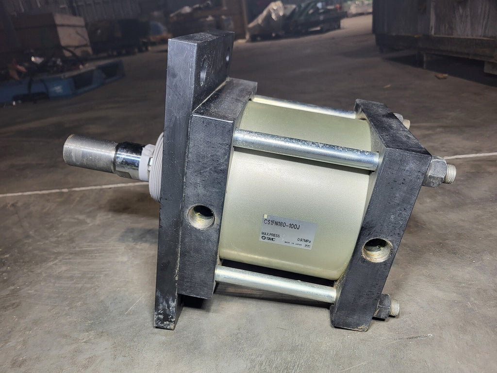 SMC Tie Rod Air Cylinder CS1FN180-100J, 180mm Bore x 100 Stroke