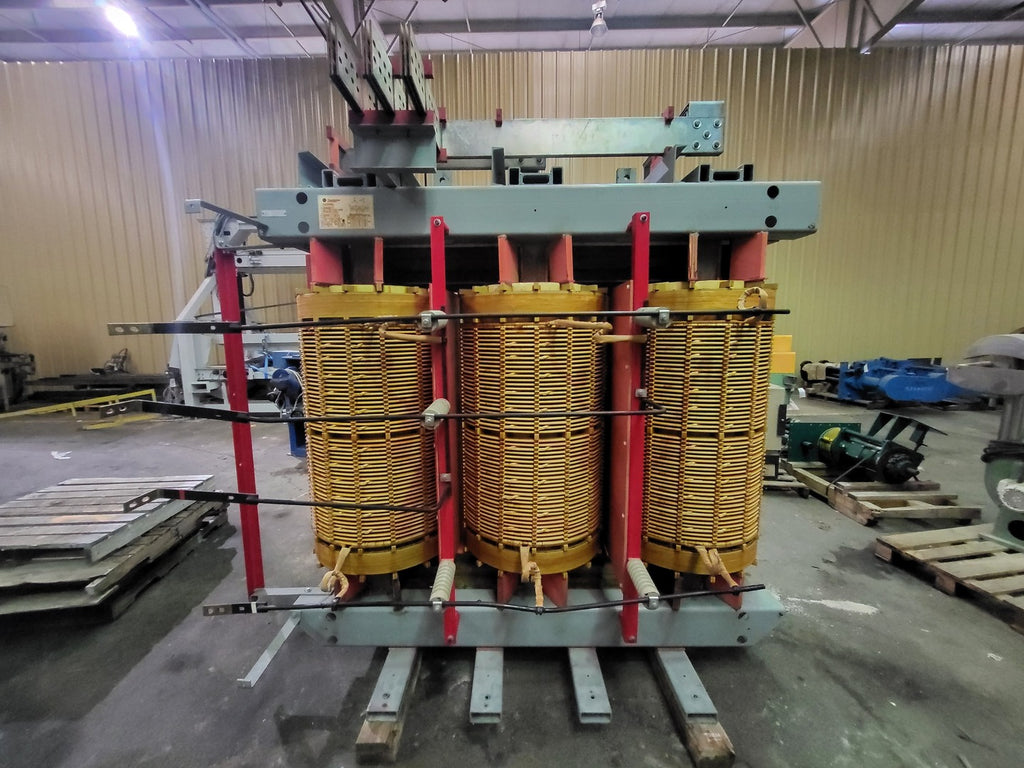 GENERAL ELECTRIC 4000 kVA Transformer, 24,940Y/14,399 pri. volts, 600 sec. volts CXTC4000 S002640