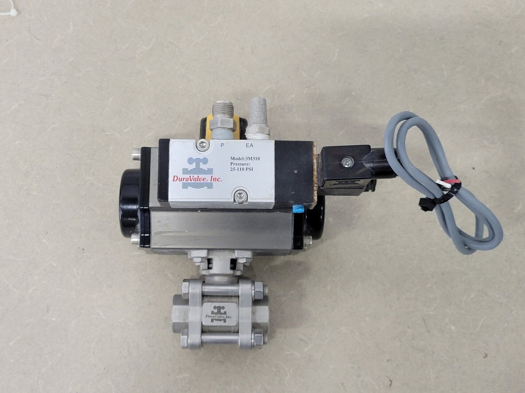 DURA VALVE DuraValve Solenoid & Ball Valve Assembly AS7012MC 1/2" DM340, 3M310