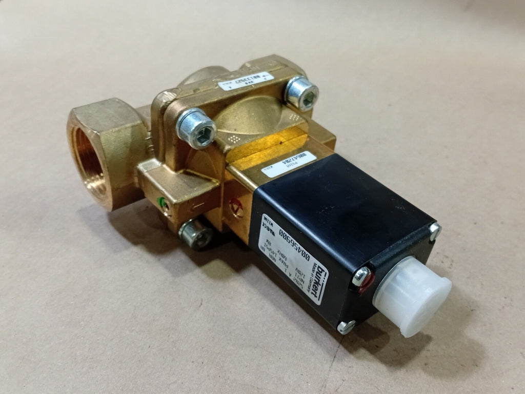 BURKERT 1" NPT, 2-Way Solenoid Valve 00456900