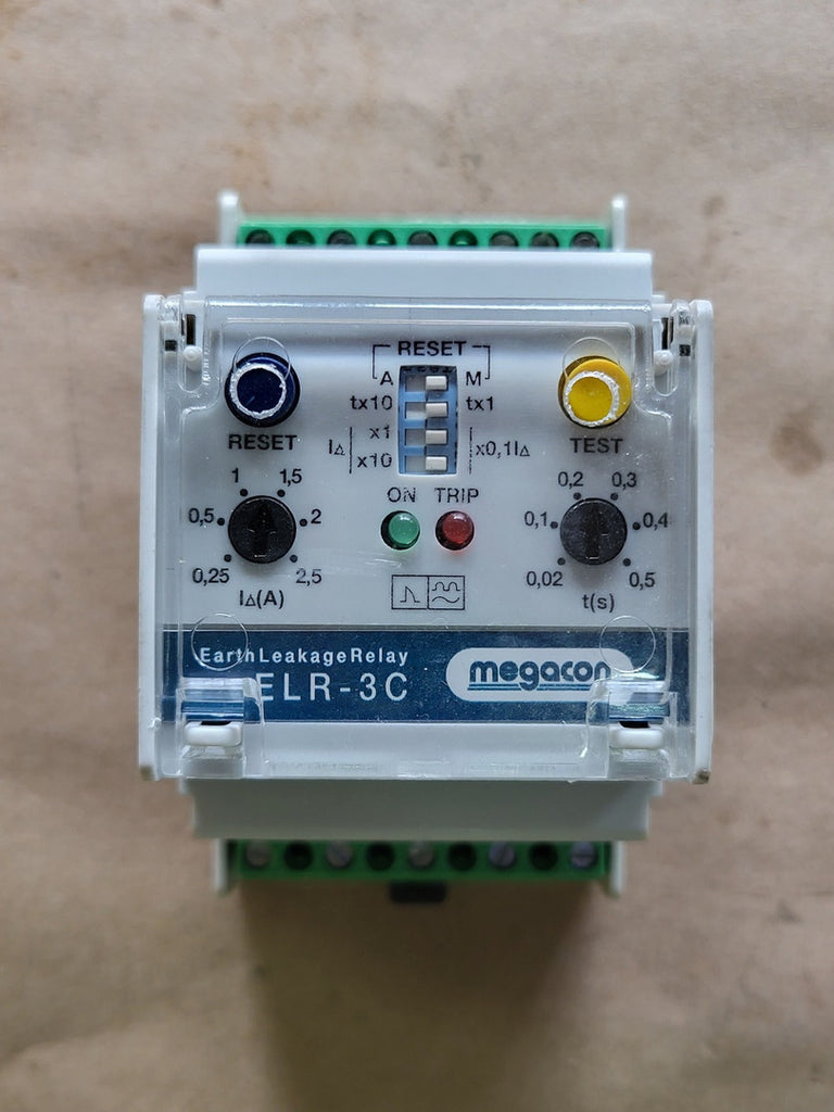 MEGACON Earth Leakage Protection Relay ELR-3C