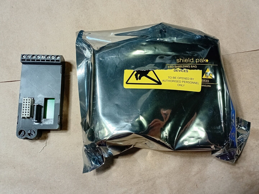 EMERSON Devicenet Card Final Assy 12P2843X042 w/ Terminal Block 12P2412X022