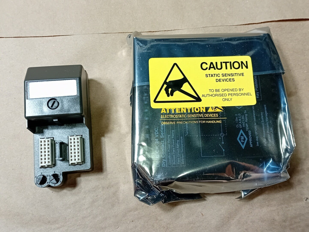 EMERSON DeltaV DI, 32CH, 24VDC Dry Contact VE4001S2T2B5