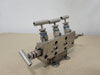 HAM-LET 5 Way Direct Mount Manifold NPT Connection M-50A-15-8NF-SS-T-T