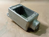 CROUSE-HINDS 1/2" Single Gang Device Box FSCA1 (Box of 2)