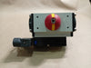 DYNAQUIP 1/2" Pneumatic Actuated Ball Valve PVS23AJS024A