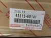 TOYOTA Disc Brake Front 43512-60141