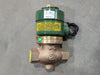 SOLENOID SOLUTIONS 1" Brass Solenoid Valve 120V/60Hz 0-105 Psi, 710-01001V, Z6214BBV