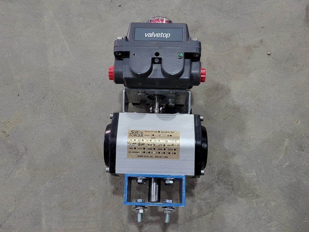 TOPWORX Valve Controller DXP-M21GNEB7A21 w/ Actuator ST-U73-SR-4