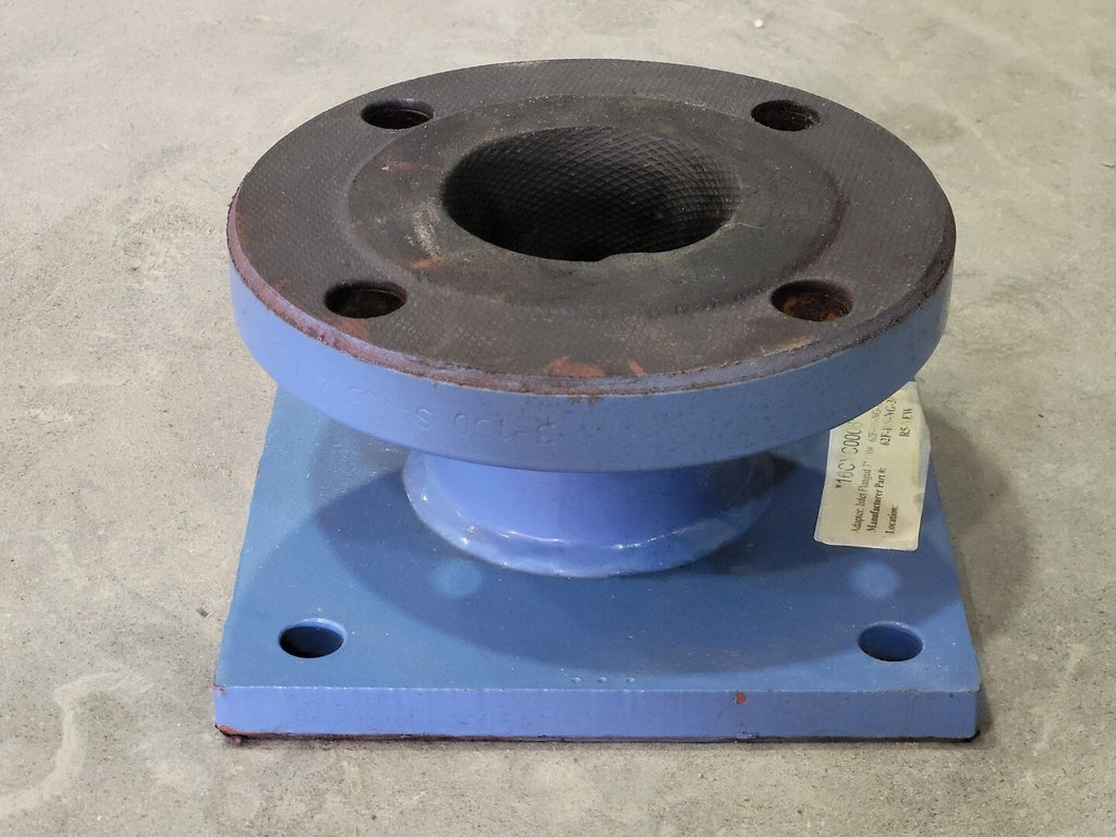 FLSMIDTH 3" Inlet Flanged Adapter 62F-RN-NG-3F