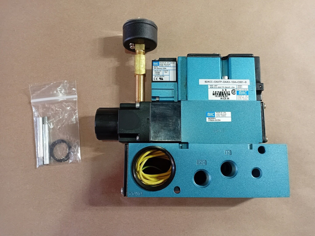 MAC Solenoid Valve TP-DAAJ-1DA with Pressure Regulator PR82A-GCDA