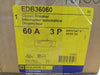 SQUARE D 60 Amp 3 Pole 600Y/347V Circuit Breaker EDB36060