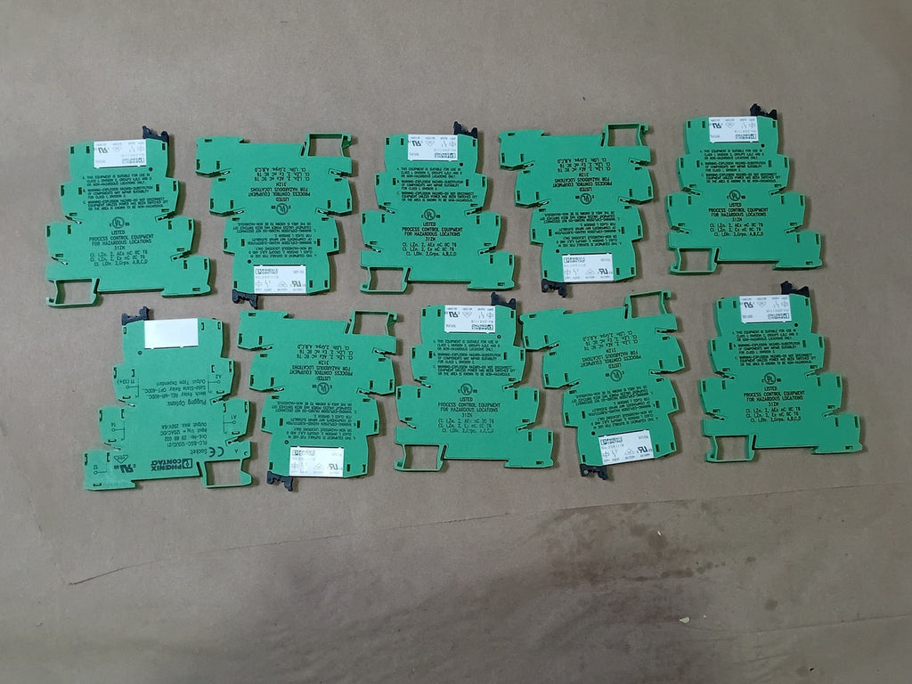 PHOENIX CONTACT 6 Amp 250VAC Socket PLC-BSC-120UC/21, 2966032 (Pack of 10)