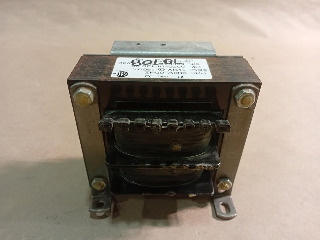 MCI 150 VA Control Transformer Pri 600V, Sec 120V, 5576-14-120-00