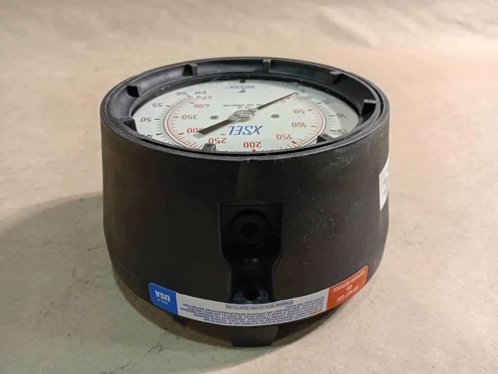 WIKA 4.5", 0-60 psi Pressure Gauge 50095676