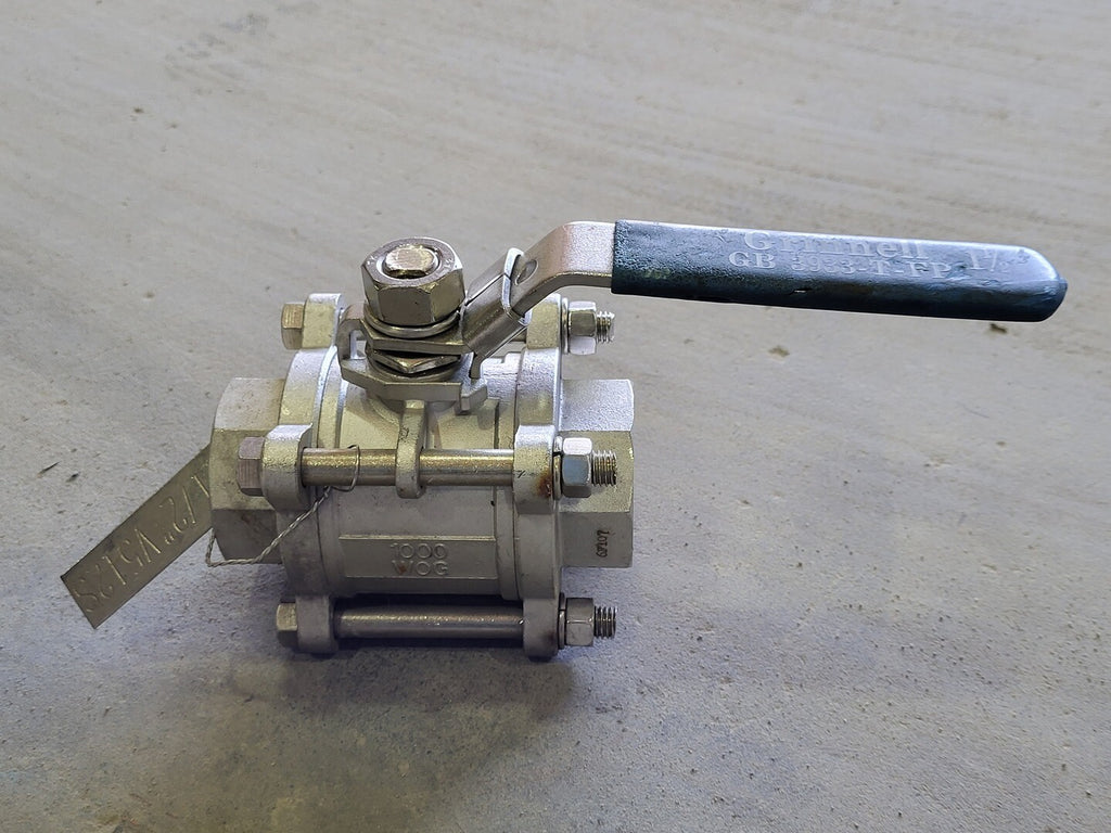 GRINNELL 1-1/2" 1000 WOG Ball Valve GB-3933-T-FP