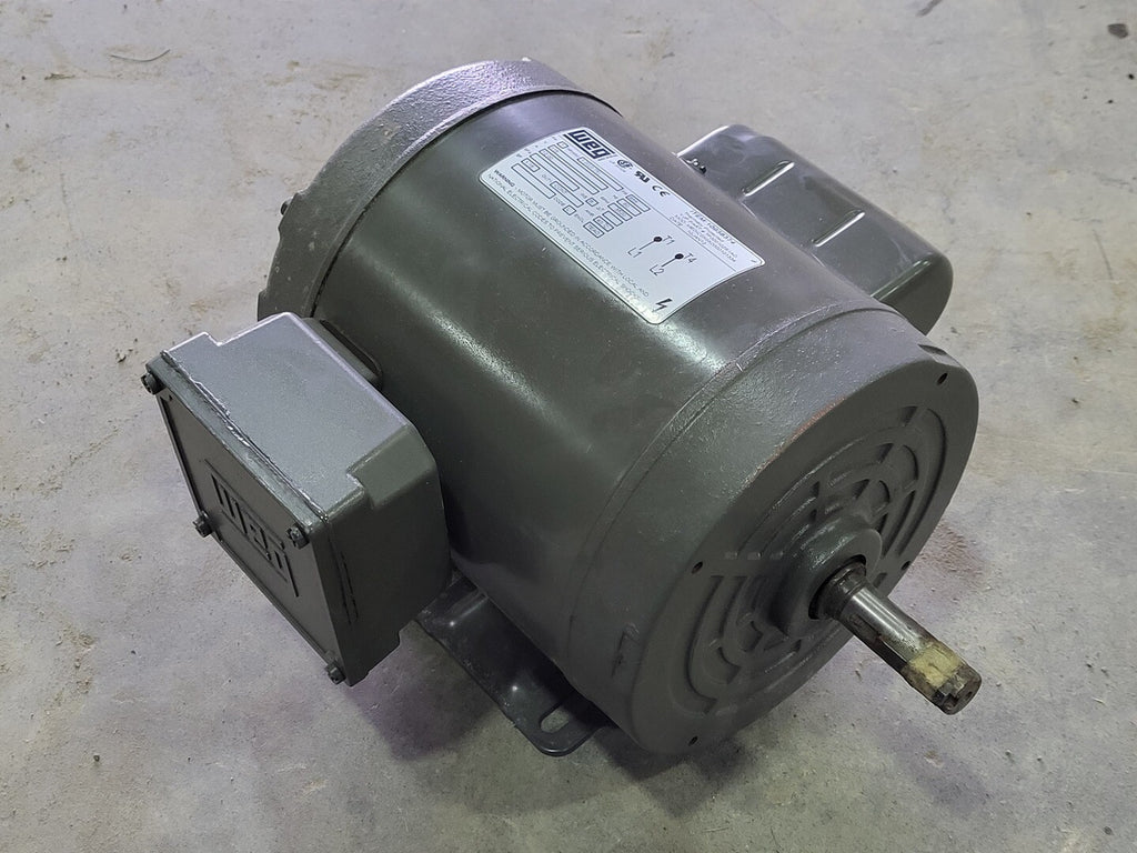 WEG 1 hp, 115 volts, 3520 rpm, B56, Electric Motor ME0IC0X0X0000101334