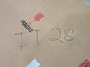 CATERPILLAR 1486.10mm Height Safety Glass 107-6144