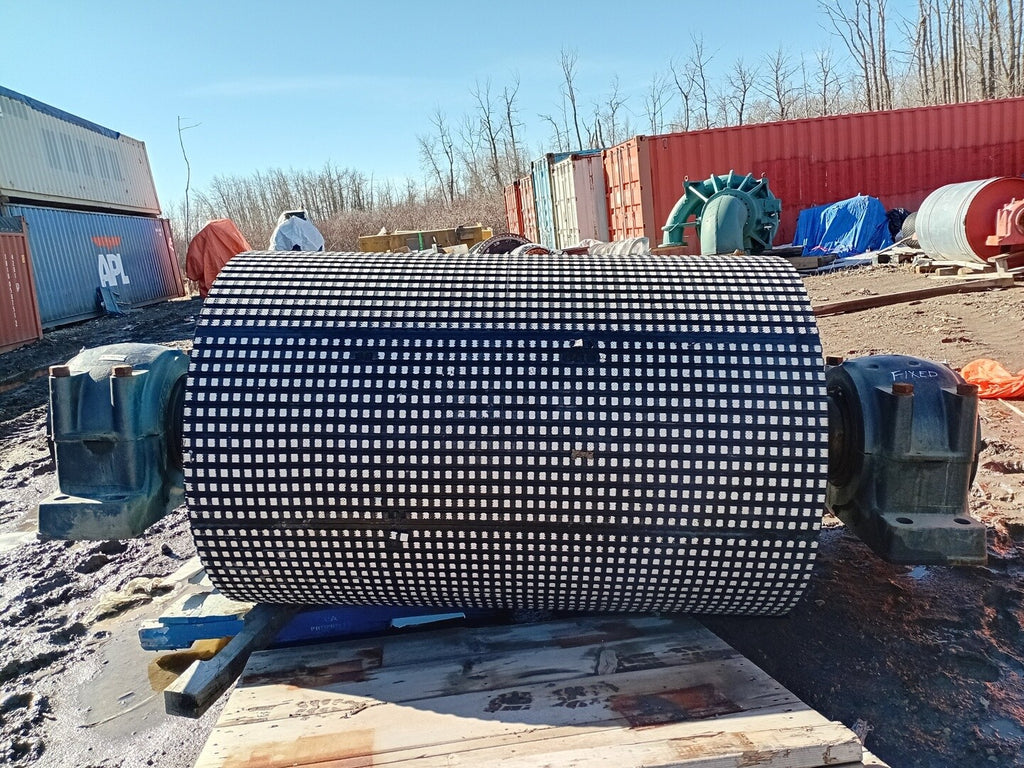 LUFF INDUSTRIES Flat Drum Pulley, Conveyer, HEAD, CV02, CV03 42-PL320-63FFDB