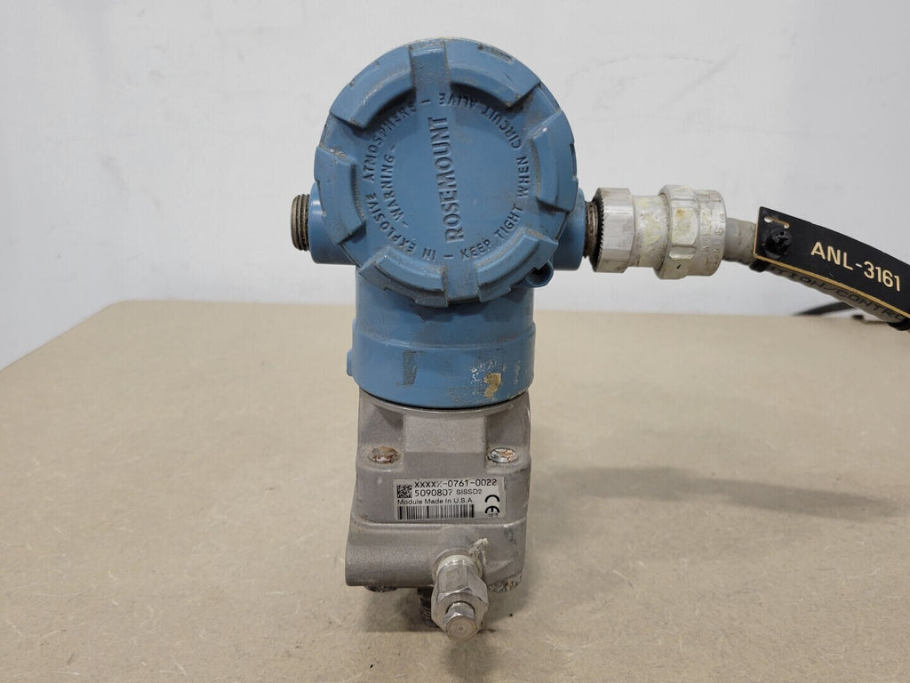 ROSEMOUNT Pressure Transmitter 2051CD2A22A1AB4K6