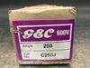 GEC ALSTHOM 250 Amp Class J Fuse C250J