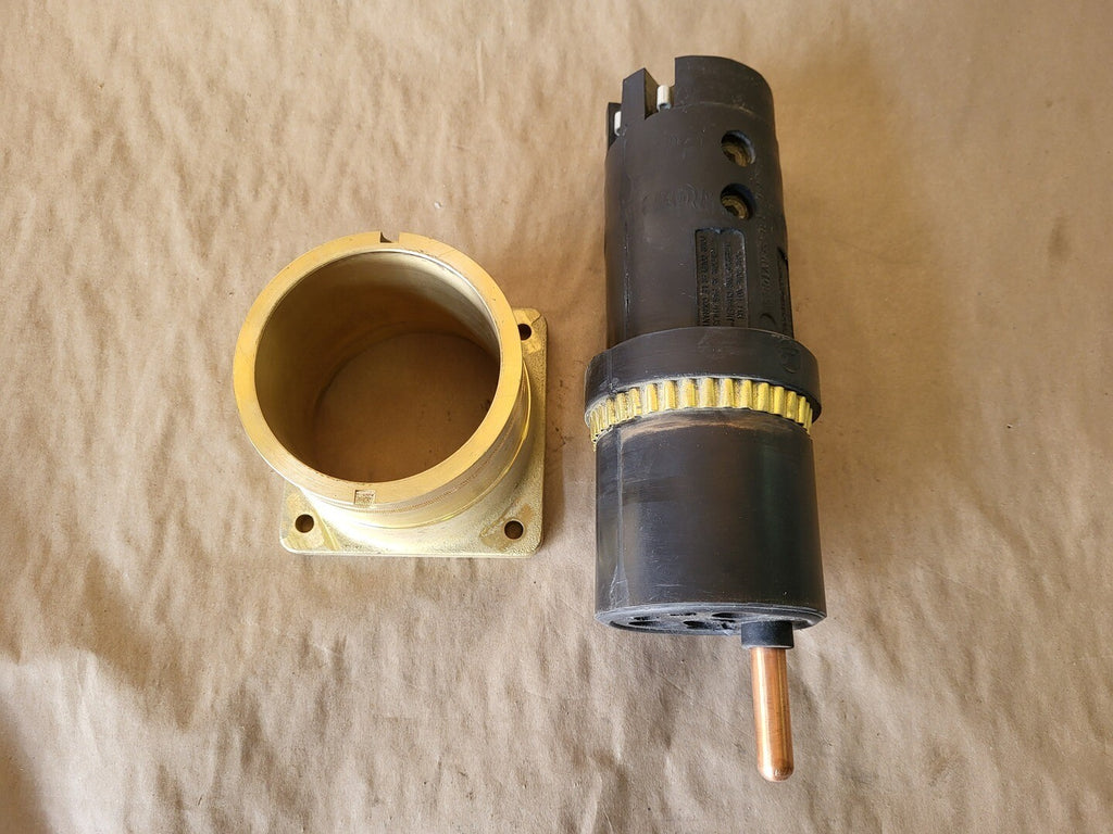SPECIAL MINE SERVICES 225Amp, 750VAC Uni-Lock Female Connector 3P+G w/ 2 Pilot Contacts 8346-8