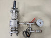 IFM Pressure Sensor PN2694 w/ 1-1/2" #150 Ball Valve & Pressure Gauge