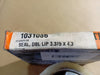 TIMKEN Industrial Seal, 3.375" ID x 4.376" OD x 0.375" t, P/N: 412473