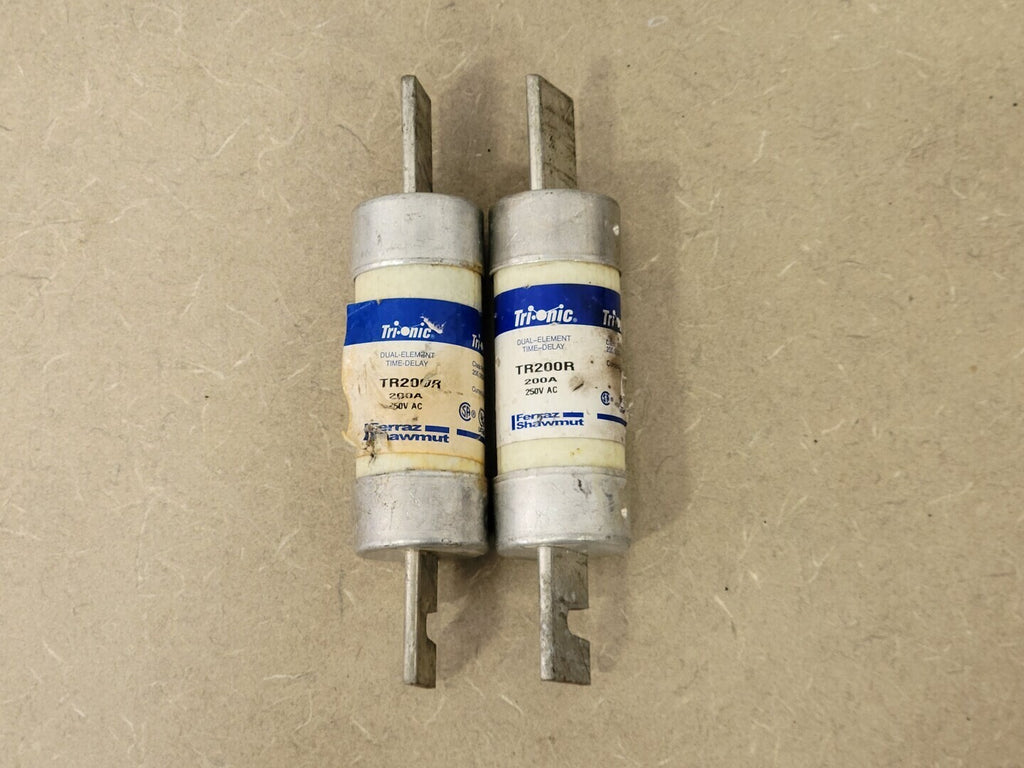 FERRAZ SHAWMUT 200 Amp Class RK5 Time Delay Fuse TR200R