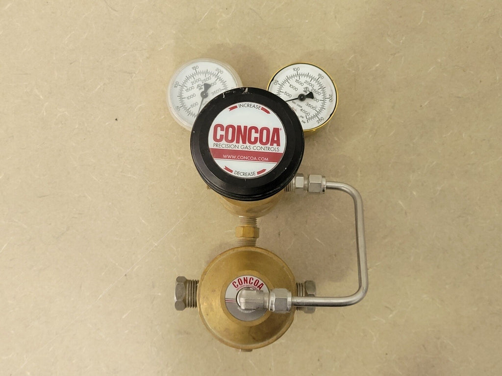 CONCOA 3000 psi Inlet, CGA-580 Dual-Stage Gas Pressure Regulator 6232002-01-000