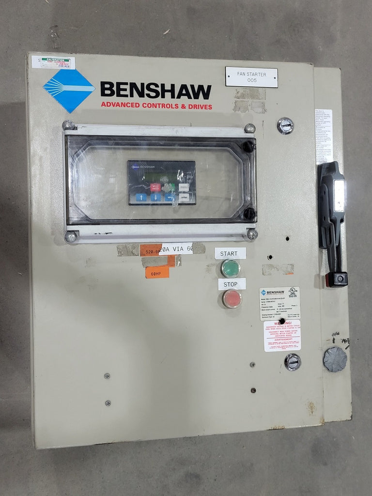 BENSHAW 75 hp, 600 Volts Soft Starter RB3-1-S-075-600-H-04-CB-0P