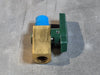 SWAGELOK 1/4" MNPT x 1/4" FNPT Quarter-Turn Instrument Plug Valve B-4P4T5 (Box of 2)