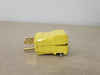 HUBBELL 15A 125V Straight Male Plug HBL5965VY (Box of 6)