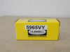 HUBBELL 15A 125V Straight Male Plug HBL5965VY (Box of 6)