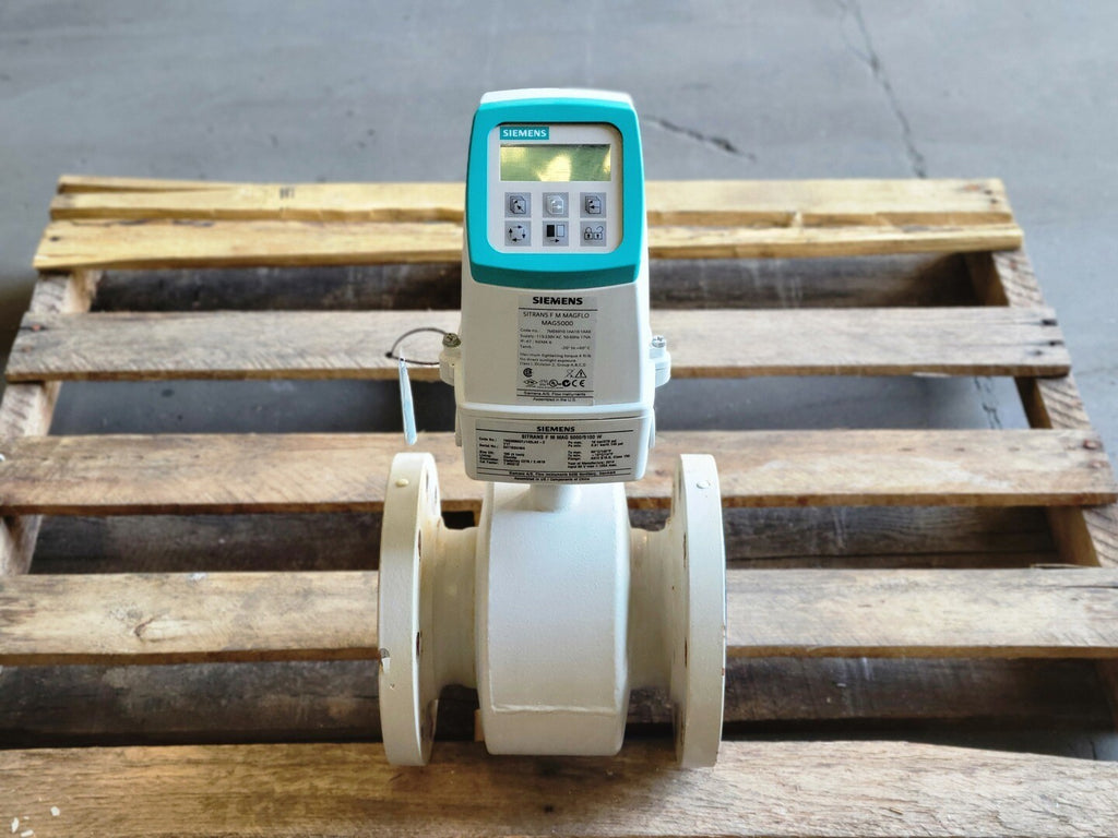SIEMENS DN100 Flow Sensor w/ Transmitter SITRANS FM MAG 5000/5100 W