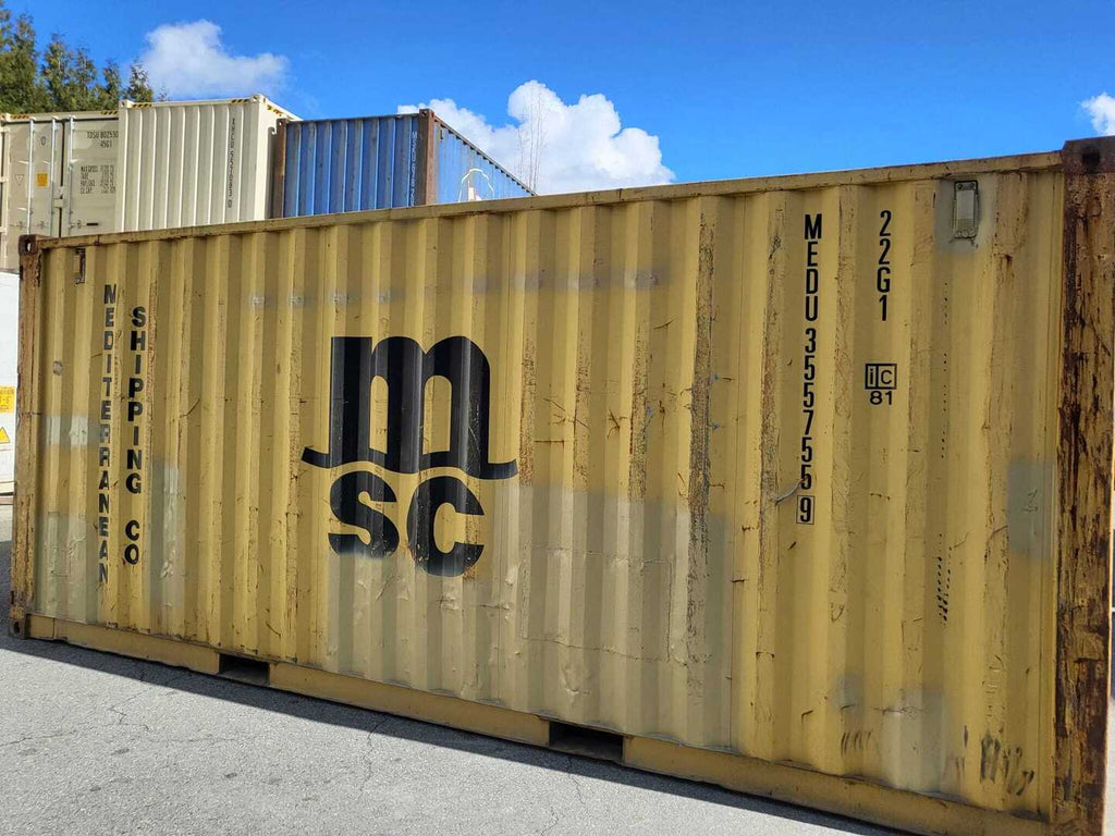 20 ft Standard Shipping Container - MEDU3557559