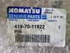 KOMATSU Pin 419-70-11922