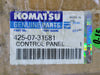 KOMATSU Control Panel 425-07-31581