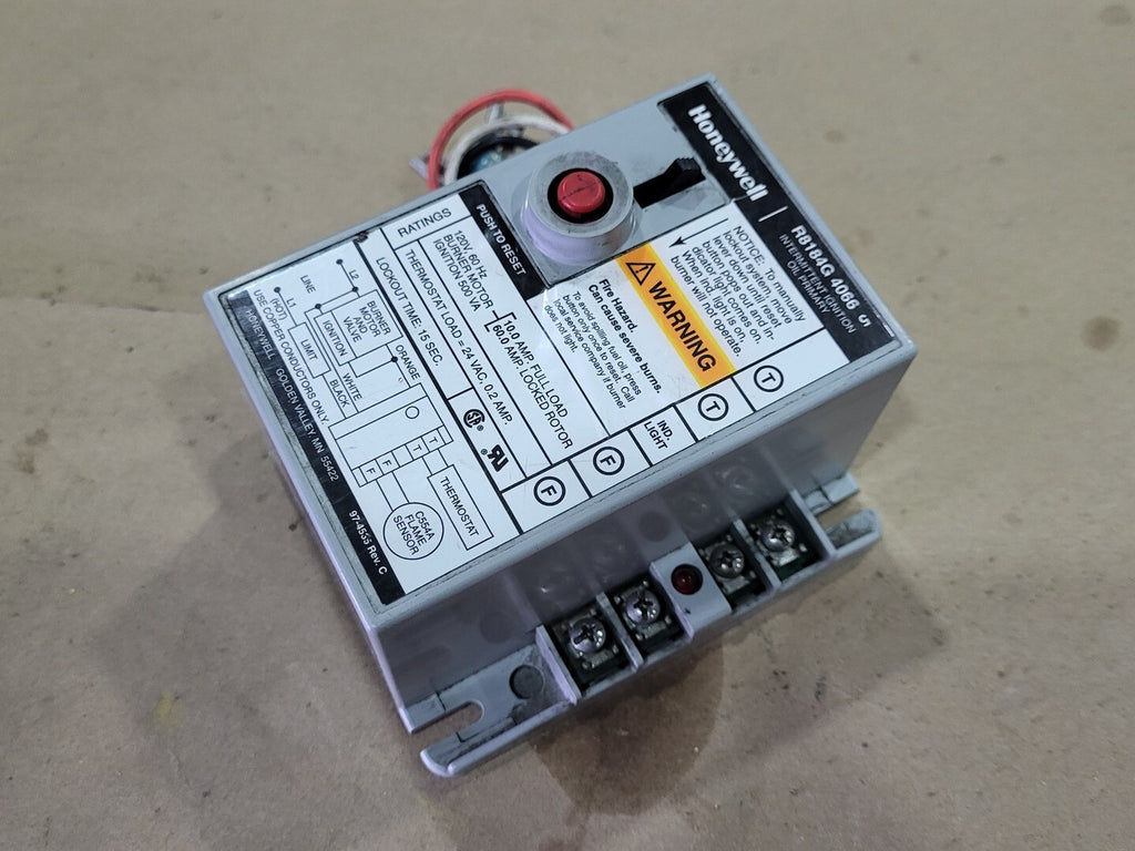 HONEYWELL Oil Burner Control R8184G 4033