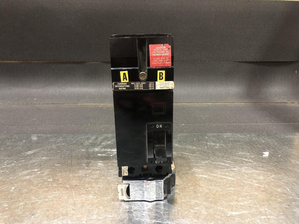 SQUARE D 90 Amp, 2 Pole, 600 volts Circuit Breaker FA26090AB