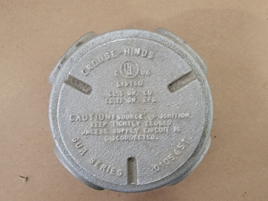 CROUSE-HINDS 1/2" Outlet Box 0105651 