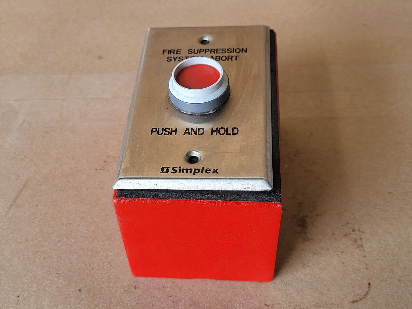 SIMPLEX Abort Switch Surface 2080-9057